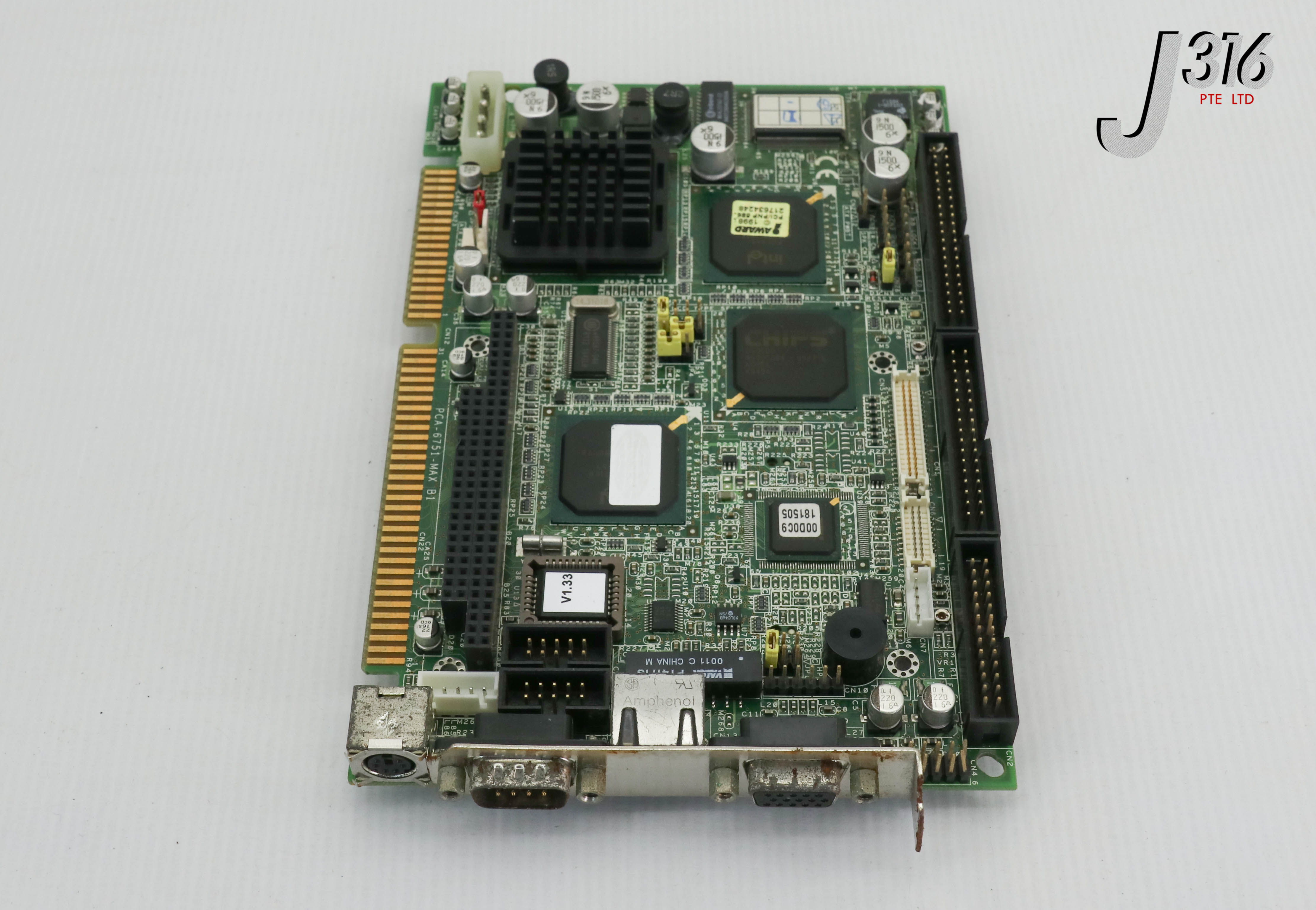 25074 ADVANTECH PCB ASSY, 1906675111, M464S1724CT1-L1L PCA-6751
